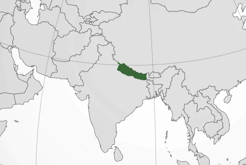nepal-on-world-map
