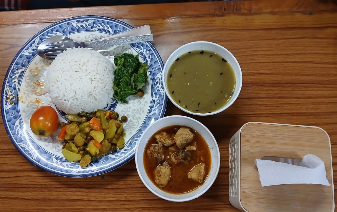 Food on Mardi Himal Trek
