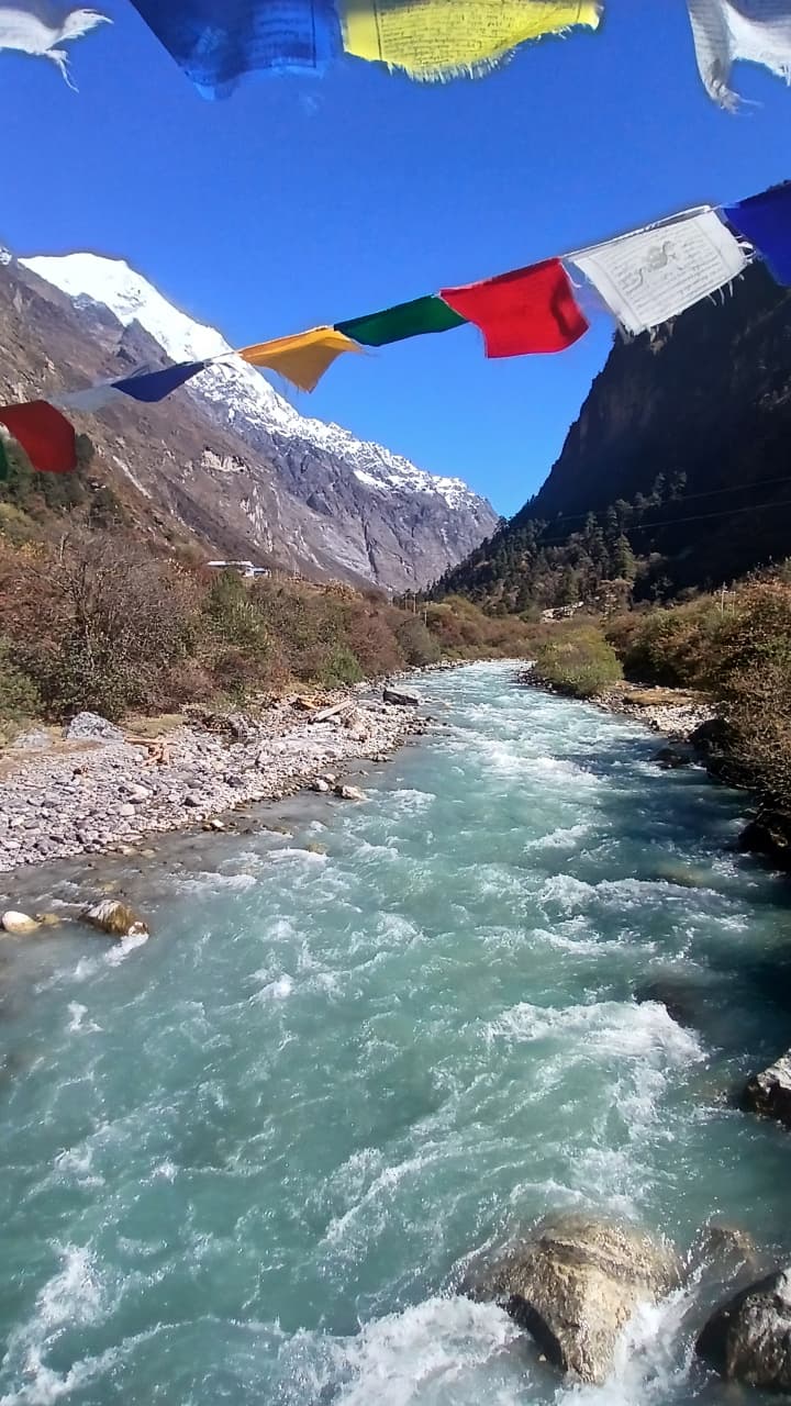 Langtang-river