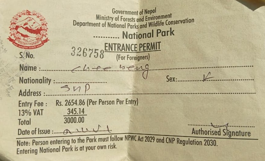 langtang-national-park-permit