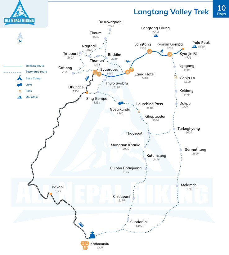 langtang-trek-Map