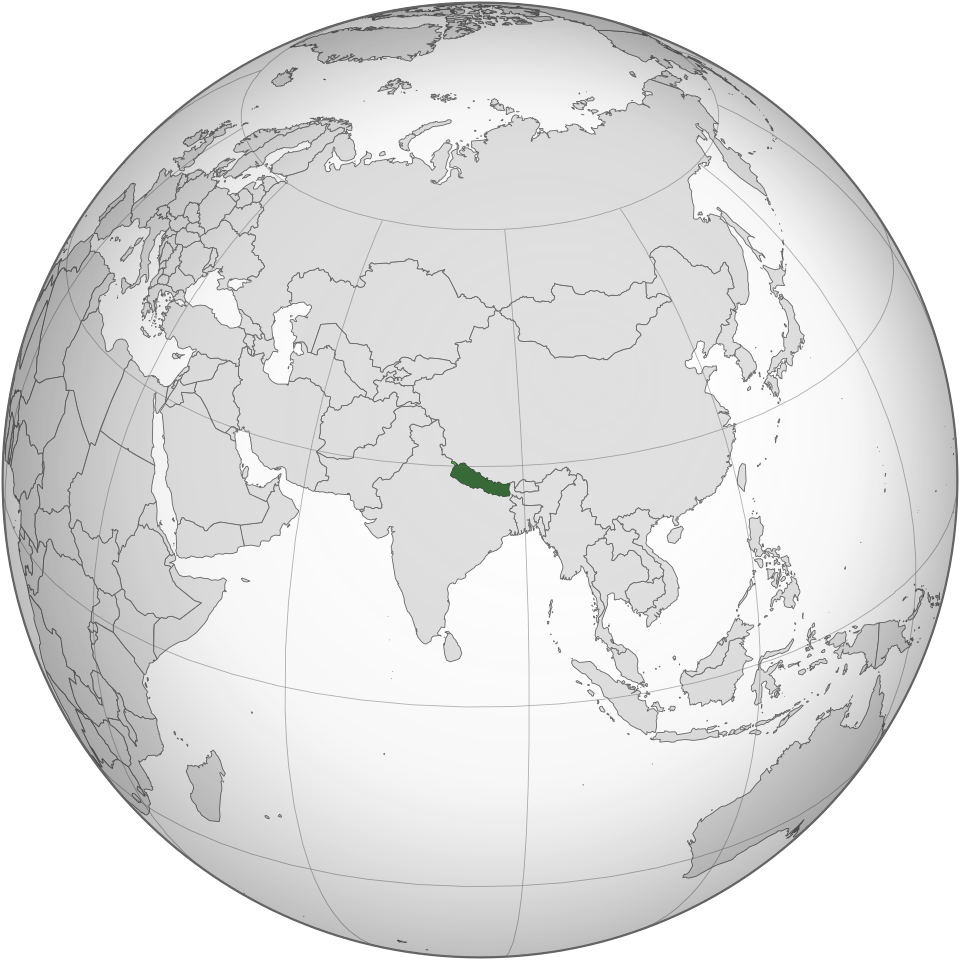 nepal-on-world-map