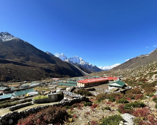 Dingboche Village On The Everest Base Camp Trek