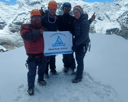 Island Peak Climb Via Ebc