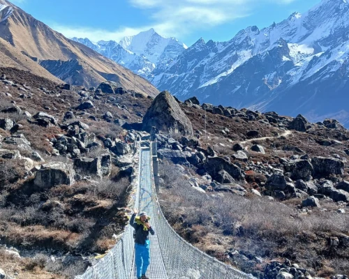Langtang Vallley Trek Via Heli Tour